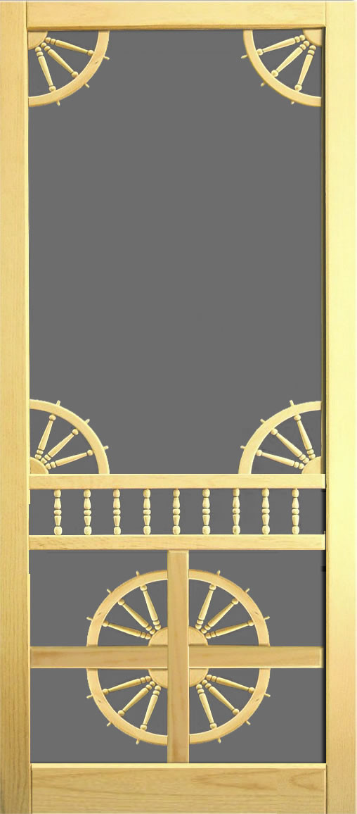 Victorian Screen Door #439 - The Original Woodshop Network