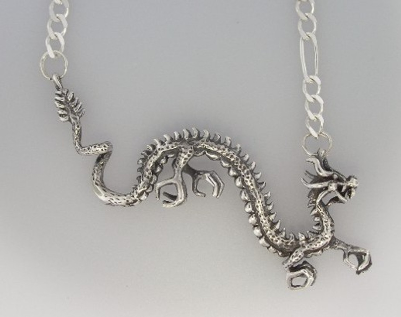 Japanese dragon necklace Clearance