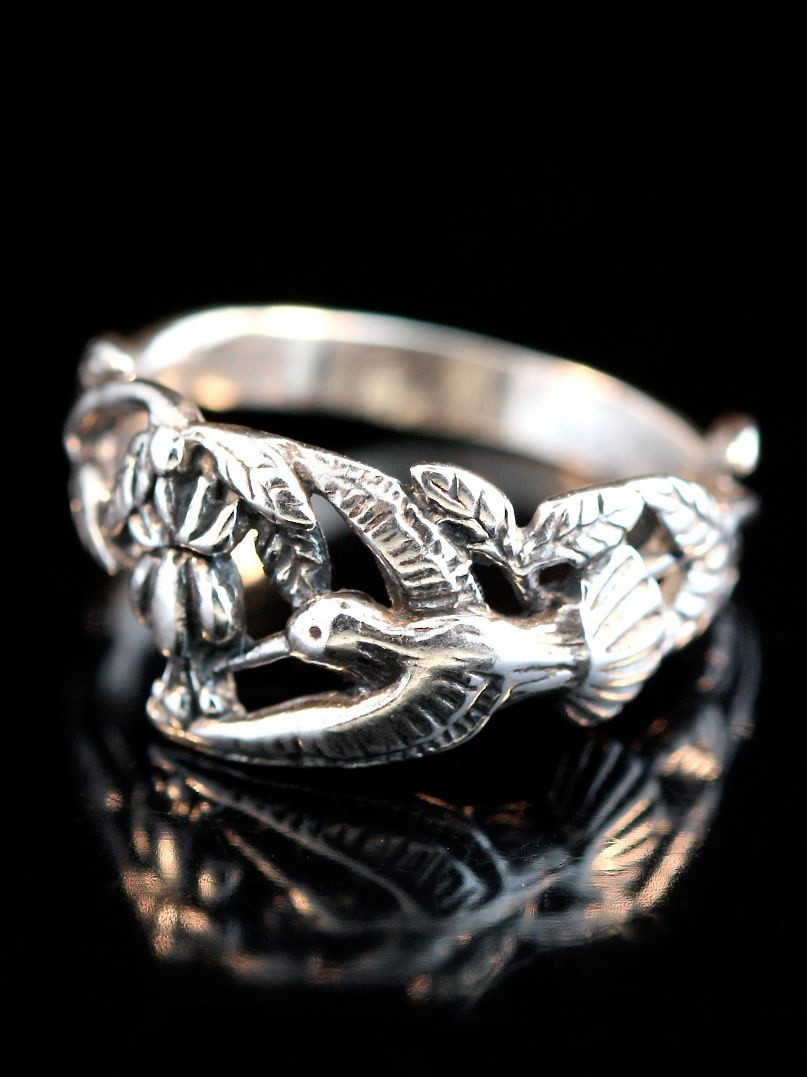 Hummingbird Ring Silver Marty Magic Store