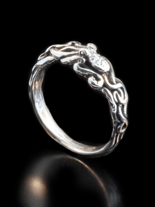 Tentacle Twist Ring in Sterling Silver Tentacle Twist Ring in Sterling Silver