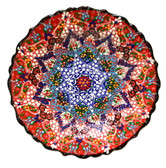 Turkish Ceramic Plate-10 inch/25cm-red