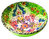 Turkish Ceramics~Large Bowl~green