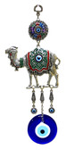 Camel & Evil Eye Wall Decor-metal/glass 12.5 inches (31cm)