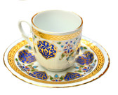 Turkish Porcelain Coffee Cup #4