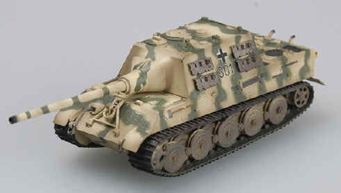 WWII Jagdtiger Porsche hunting tiger tank S.Pz.jag.Abt.653 1/72 tank Easy model 