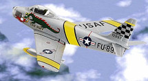 F-86 Sabre US Air Force Korean War Aces
