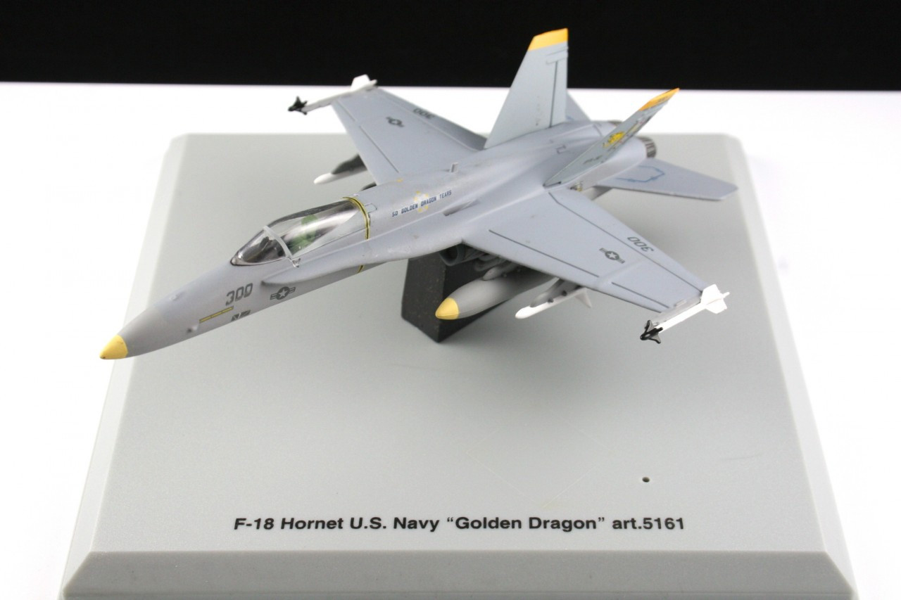F-18 Hornet US Navy GLD, 1:100 Franklin Mint FM-5161
