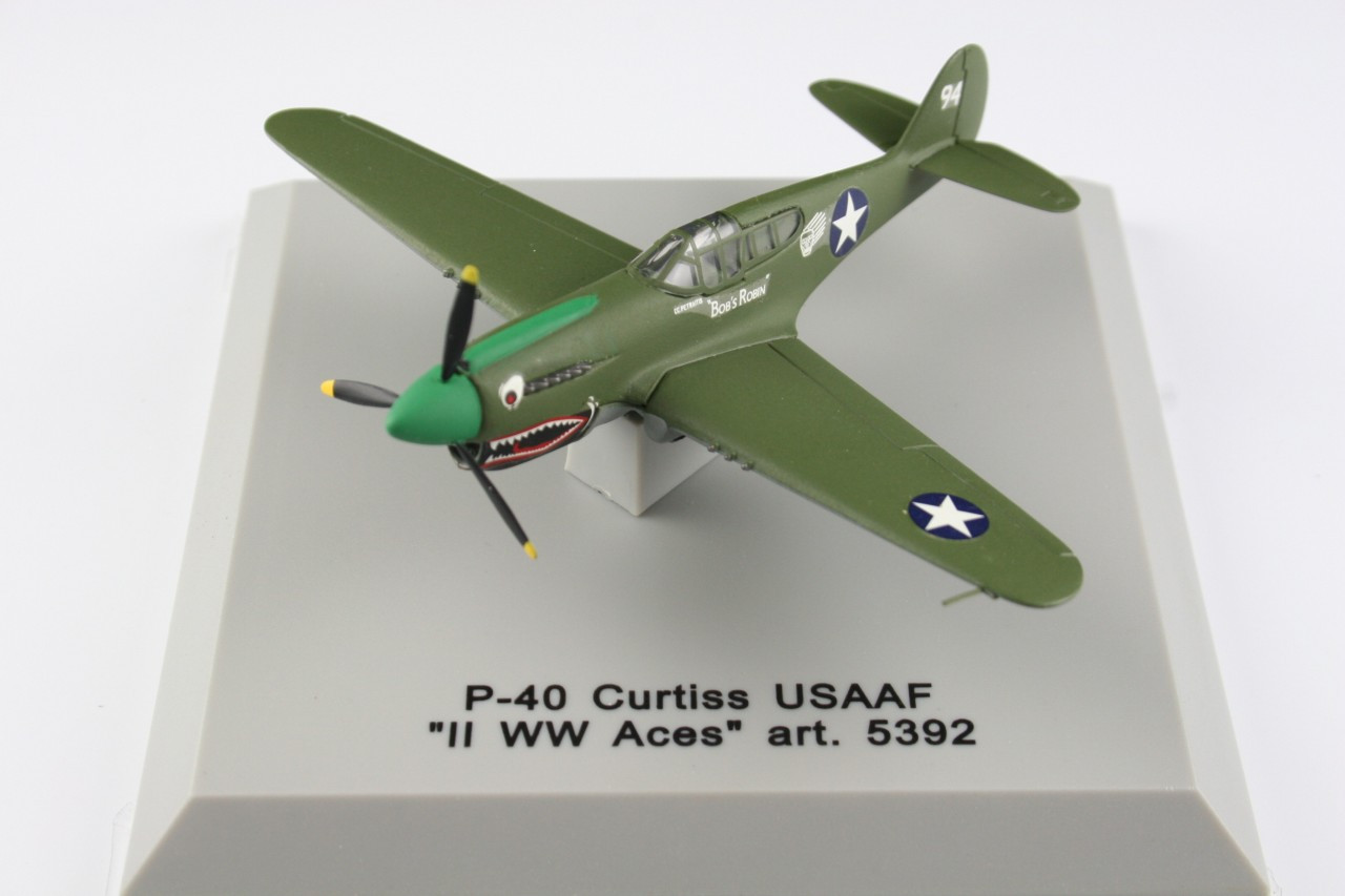 P-40 Curtiss Bob`s Robin WWII, 1:100 Franklin Mint FM-5392