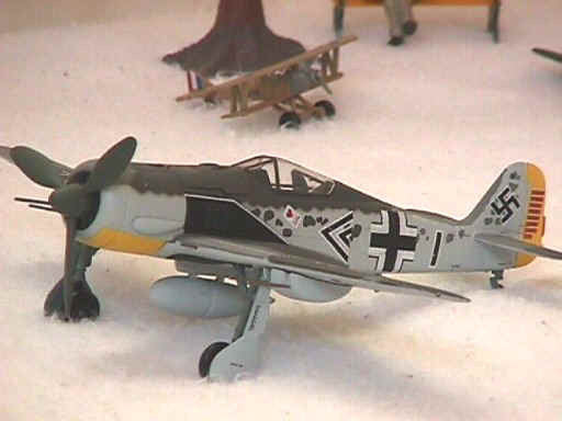 FW-190 Focke-Wulf Luftwaffe Priller, 1:48 Franklin Mint FM-B11B222