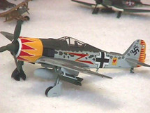 FW-190 Focke-Wulf Luftwaffe Dickfeld, 1:48 Franklin Mint FM-B11B224