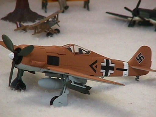 FW-190 Focke-Wulf Luftwaffe Dickfeld, 1:48 Franklin Mint FM-B11B224