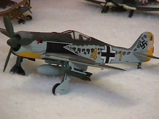 FW-190 Focke-Wulf Luftwaffe Schnell, 1:48 Franklin Mint FM-B11B225