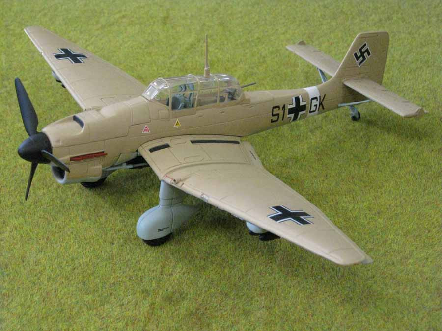 Franklin Mint diecast offers metal airplane JU87 Stuka (The Snake)