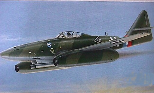 ME-262 Messerschmitt Rudolf Sinner`s