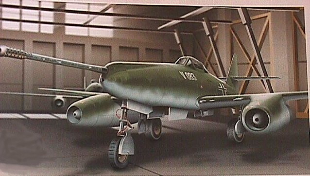 ME-262 Messerschmitt Bomber Interceptor, 1:48 Franklin Mint FM-B11B301