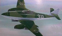 ME-262 Messerschmitt Rudolf Sinner`s, 1:48 Franklin Mint FM-B11B300