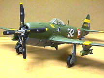P-47 Thunderbolt US Air Force 509th, 1:100 Franklin Mint FM