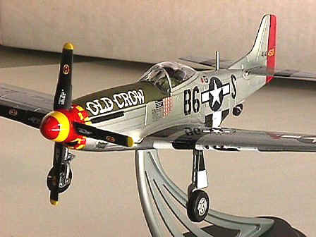 363rd FS Air Force 1 1/72 P-51D Mustang Old Crow USAAF 357th FG