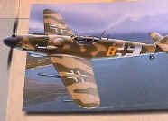BF-109 Messerschmitt Luftwaffe 3./JG 4 "Gustav" 6