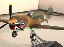 P-40E Warhawk American Volunteer Group (AVG) "Flying Tigers" Hand Signed by Tex Hill