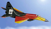 Mig-29 A Fulcrum East German Air Force DDR GDR JG 3, 1:48 Franklin