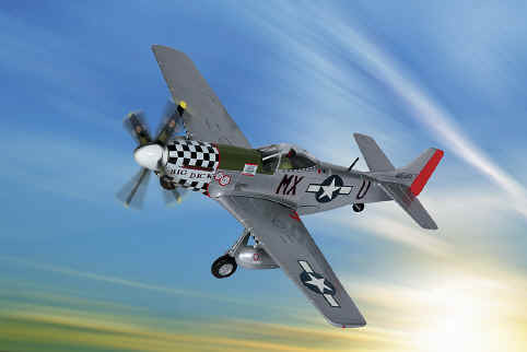 P-51D Mustang Big Dick Signature Edition, 1:48 Franklin Mint FM