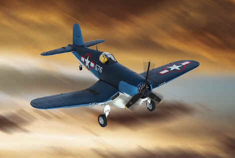 F4U-1A Corsair Black Sheep Legend Series, 1:48 Franklin Mint FM