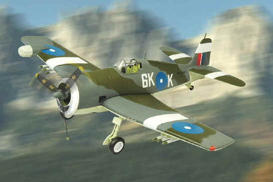 F6F-5 Hellcat Royal Navy Fleet MK. II, 1:48 Franklin Mint FM-B11E753