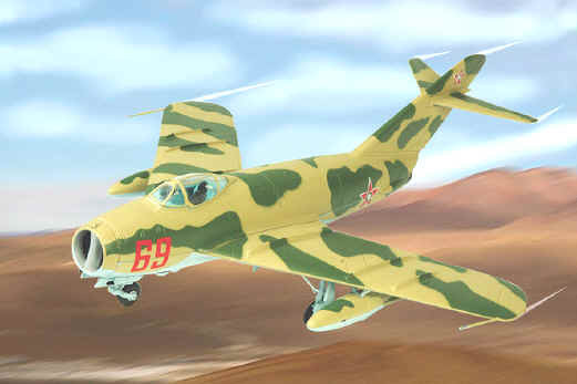 MIG-17F Bulgarian Air Force, 1:48 Franklin Mint FM-B11E762