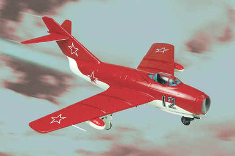 ミグ15 フランクリンミント1/48 MIG-15 Soviet Air Force Acrobatic Team, 1:48 Franklin Mint