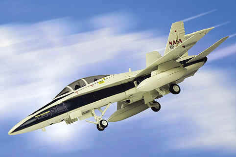 フランクリンミント？　F/A-18 Hornet 1/48 F/A-18 Hornet NASA, 1:48 Franklin Mint FM-B11F019