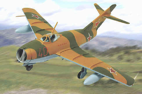 Mig-15 Soviet Air Force 