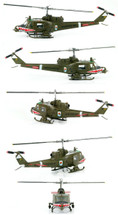 UH-1C Huey "Frog" - "Surfer Girl," Shark Gun Platoon, 174th AHC, Vietnam, 1971 _ 1:72 Hobby Master HM-HH1009