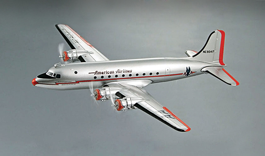 Hobby Master 1:200 Hobby Master American Airlines DC-4 NC90417 25377 HL2011 Airplane Model 