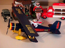 Stearman Coca-Cola "Polar Bear" Racing Champions & Ertl