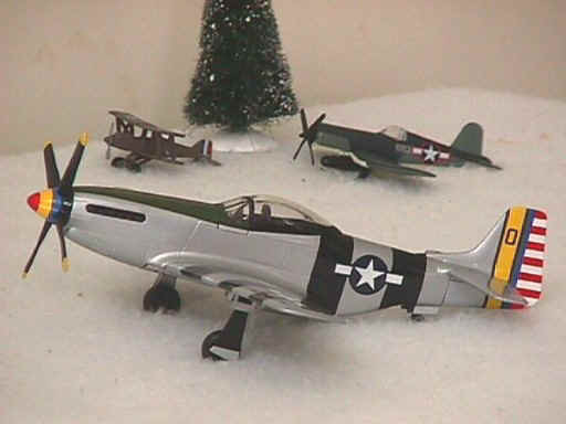 AIR FORCE P-51 Airplane Bank 1:45 Scale ARMY AIR CORP 5TH SPEC CAST 47022 U.S 