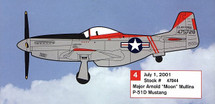 P-51D Mustang Major Arnold "Moon" Mullins
