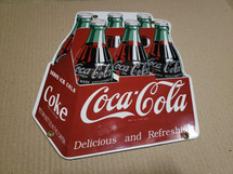 Coca-Cola Small Six Pack Standard Signs