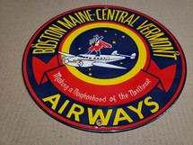 Boston Maine Airways Standard Signs