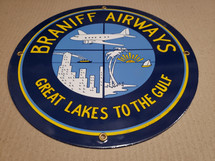 Braniff Airways Standard Signs