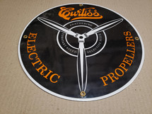 Curtiss Electric Propellers Standard Signs