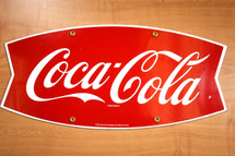 Coca-Cola Fishtai Standard Signs
