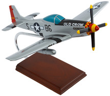 P-51D MUSTANG SILVER "OLD CROW" 1/24