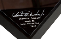 APOLLO CAPSULE SIGNED BY CHARLIE DUKE