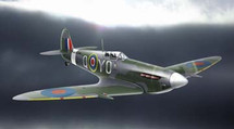 Supermarine Spitfire Royal Air Force WWII Diecast Display Model
