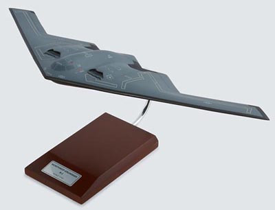 Mastercraft Collection B-2 Spirit Stealth Bomber Jet Plane Airplane Air Force Model Scale 1/100 