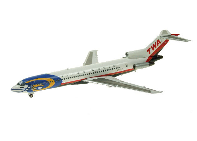 TWA Rams Boeing 727-200, N64347, 1:200 Inflight 200 IF-7220411B
