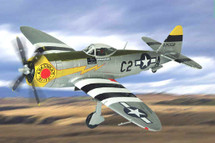 P-47D Thunderbolt, 396 FG, 368 FS, 9th AF, Pilot Lt. Col. Paul Douglas (WWII Ace)