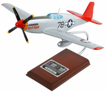 P-51C TUSKEGEE AIRMAN SIGNED BY CHARLES MCGEE 1/24