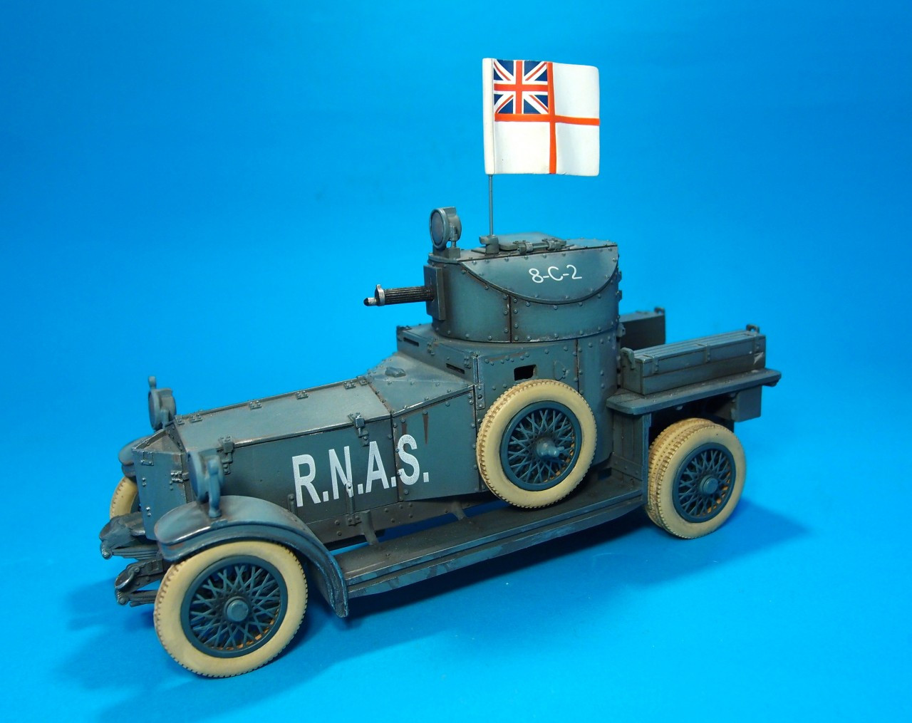 Rolls Royce Armoured Car Royal Naval Air Service 1914 1 30 John Jenkins Designs Jj Bgc 03